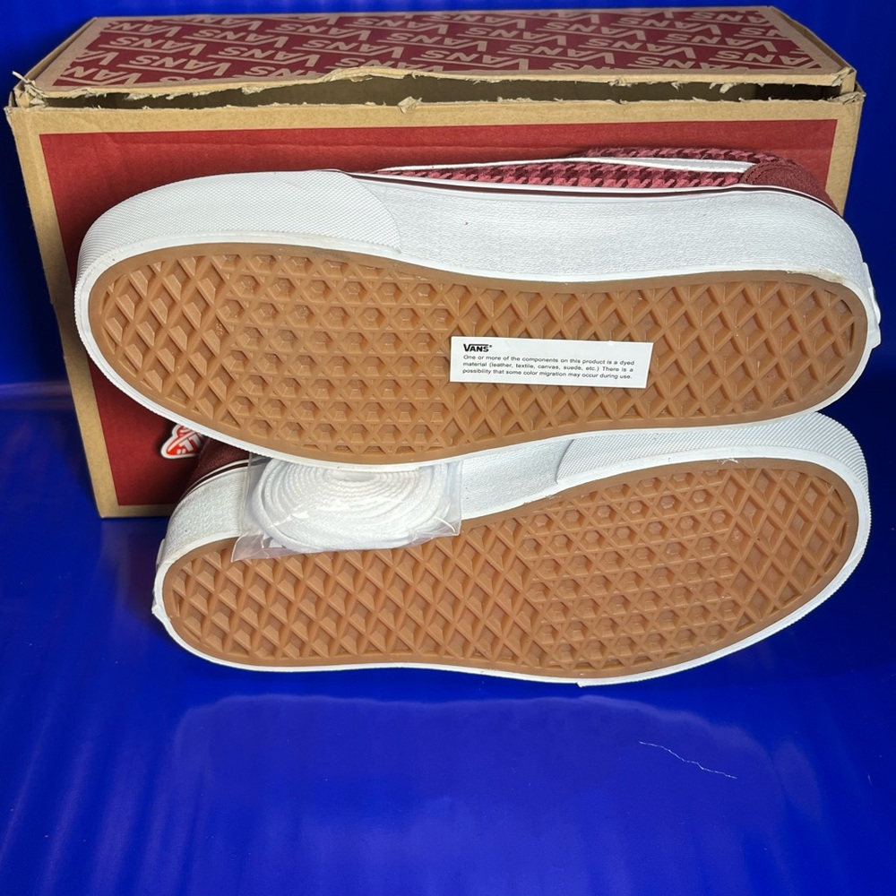 NEW Vans Ward Platform Plaid/White Women’s Multiple Sizes Fast Shipping 📦 💨 - Picture 5 of 7